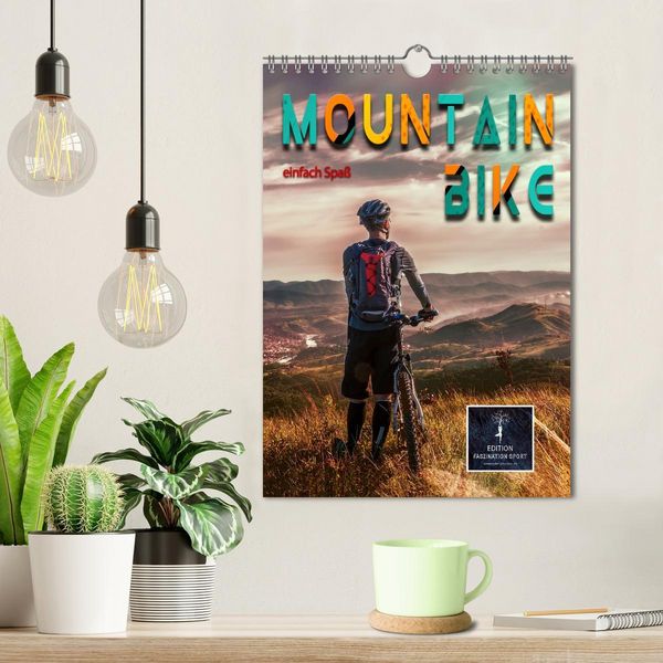 Produktbild: Mountainbike - einfach Spa&szlig; (Wandkalender 2026 DIN A4 hoch), CALVENDO Monatskalender