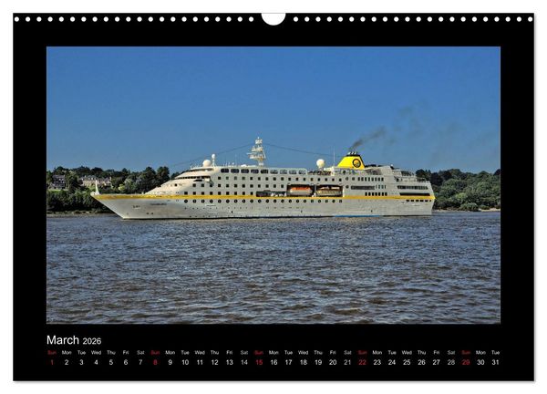 Produktbild: Destination Hamburg 2026 (Wall Calendar 2026 DIN A3 landscape), CALVENDO 12 Month Wall Calendar