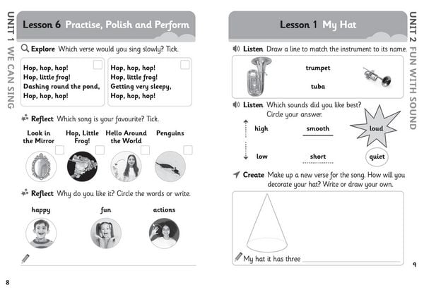 Produktbild: Cambridge Primary Music Student's Book Stage 1