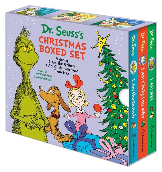 Produktbild: Dr. Seuss's Christmas 3-Book Boxed Set: I Am the Grinch, I Am Cindy-Lou Who; I Am Max