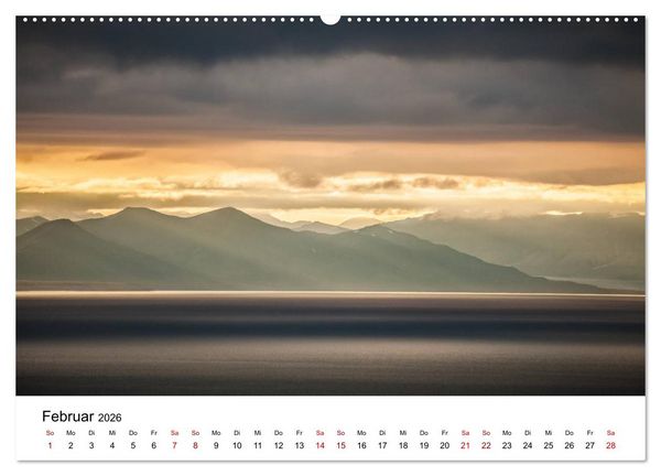 Produktbild: Spitzbergenkalender (Wandkalender 2026 DIN A2 quer), CALVENDO Monatskalender