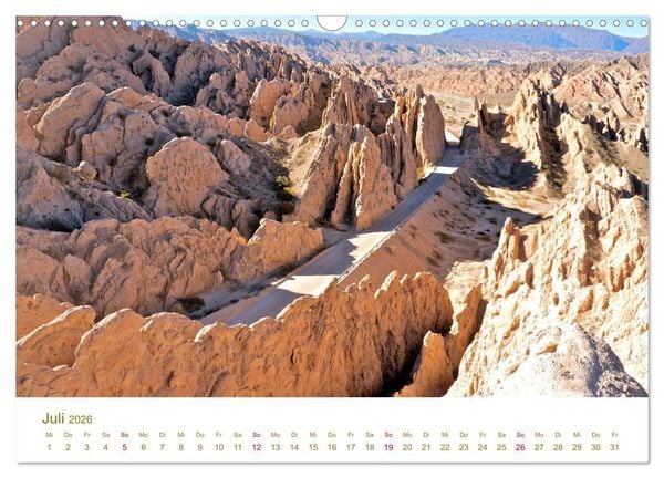 Produktbild: Weites Argentinien (Wandkalender 2026 DIN A3 quer), CALVENDO Monatskalender