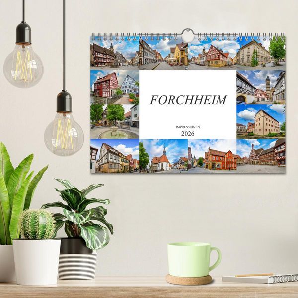 Produktbild: Forchheim Impressionen (Wandkalender 2026 DIN A4 quer), CALVENDO Monatskalender