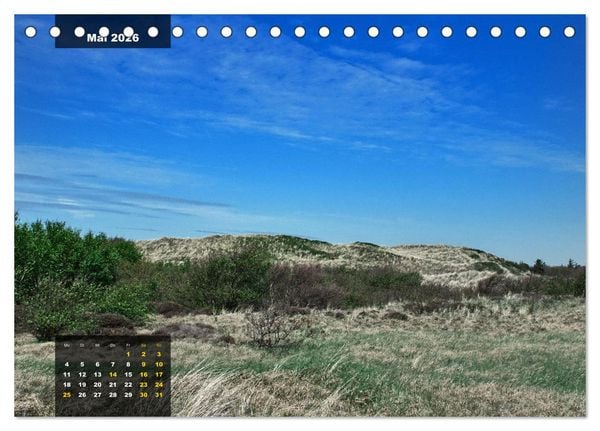 Produktbild: Texel Insel mit Charakter (Tischkalender 2026 DIN A5 quer), CALVENDO Monatskalender