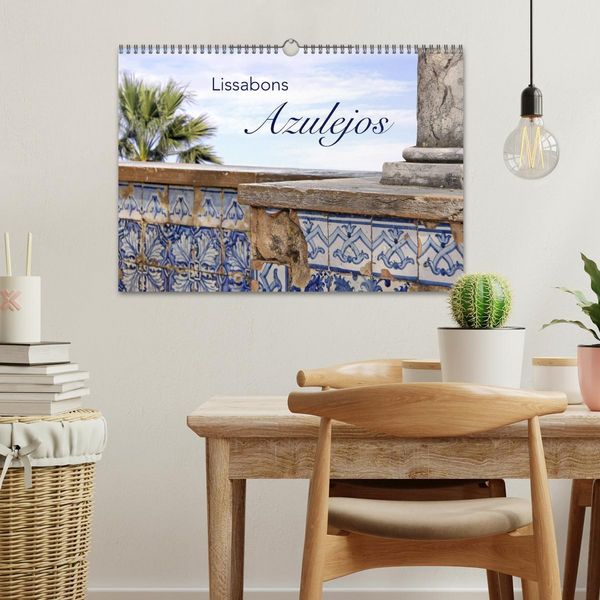 Produktbild: Lissabons Azulejos (Wandkalender 2026 DIN A3 quer), CALVENDO Monatskalender