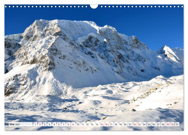 Produktbild: Der Manaslu Himal, gewaltige Bergriesen (Wandkalender 2027 DIN A3 quer), CALVENDO Monatskalender