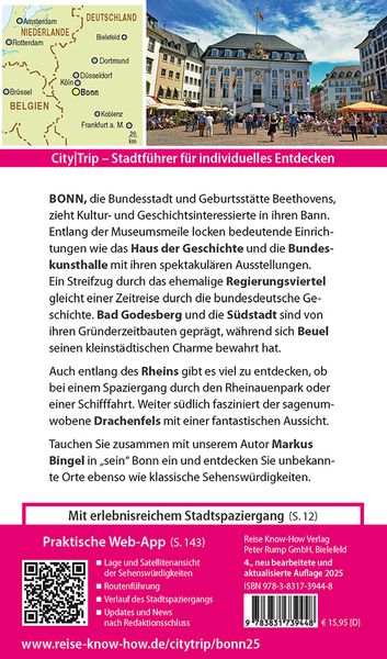 Produktbild: Reise Know-How CityTrip Bonn