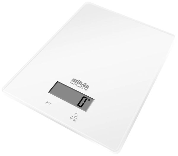 Silva Homeline KW 100 Küchenwaage digital Wägebereich (max.)=5kg Weiß