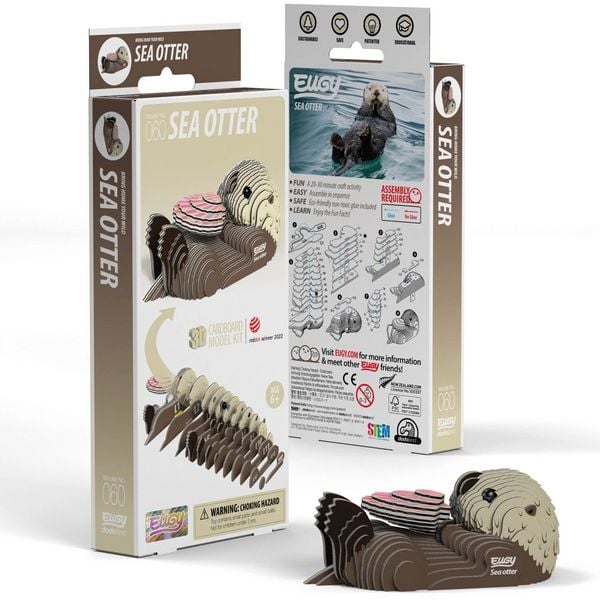 Produktbild: EUGY - 3D Bastelset Seeotter