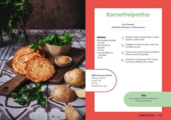 Produktbild: Das Airfryer-Kochbuch f&uuml;r M&auml;nner