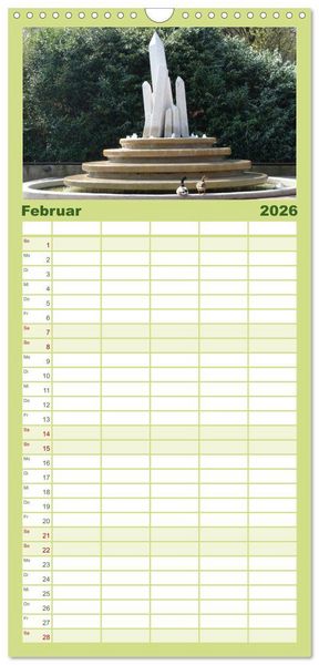 Produktbild: Familienplaner 2026 - Bad Sassendorf mit 5 Spalten (Wandkalender, 21 x 45 cm) CALVENDO