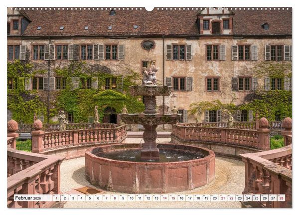 Produktbild: Die Romantische Strasse (Wandkalender 2026 DIN A2 quer), CALVENDO Monatskalender
