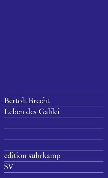 Leben des Galilei. edition suhrkamp