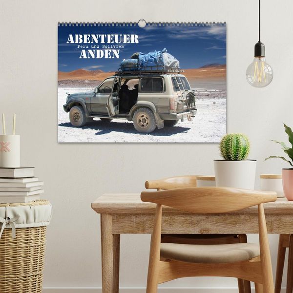 Produktbild: Abenteuer Anden - Peru und Bolivien (Wandkalender 2026 DIN A3 quer), CALVENDO Monatskalender