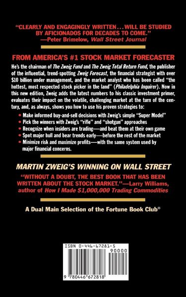 Produktbild: Martin Zweig Winning on Wall Street