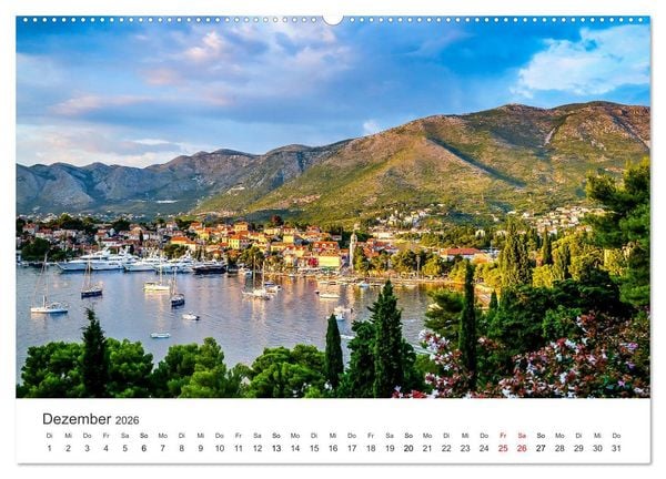Produktbild: Malerisches Kroatien (Wandkalender 2026 DIN A2 quer), CALVENDO Monatskalender