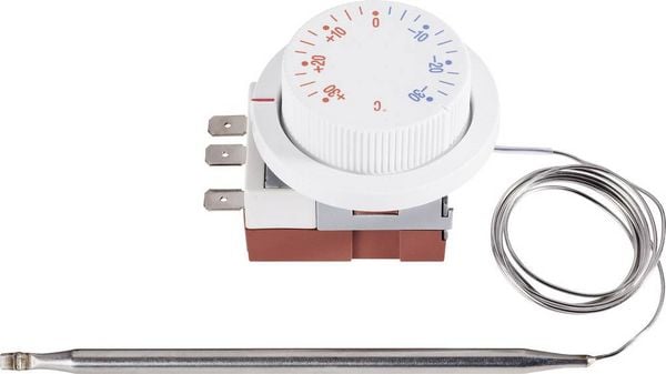 Produktbild: Sygonix Einbauthermostat Einbau -30 bis +30&deg;C