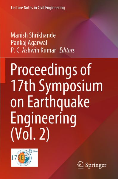 Produktbild: Proceedings of 17th Symposium on Earthquake Engineering (Vol. 2)