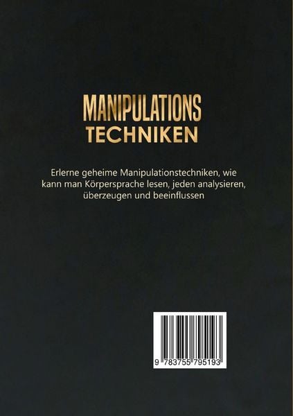 Produktbild: Manipulationstechniken