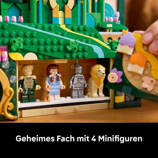 Produktbild: LEGO Wicked 75685 Emerald City Wandkunst, DIY Set f&uuml;r Erwachsene