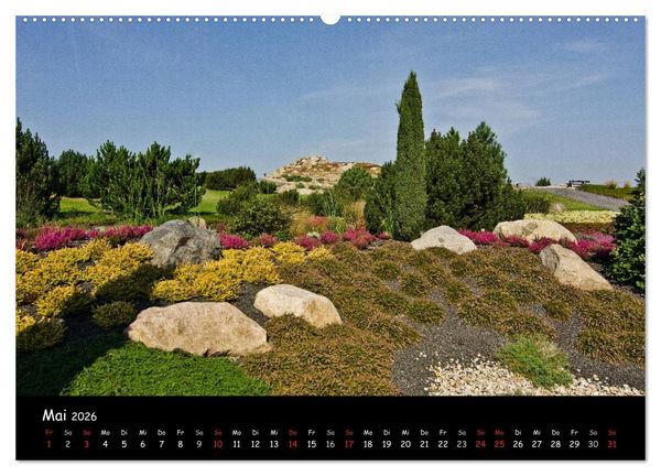 Produktbild: Findlingspark Nochten 2026 (hochwertiger Premium Wandkalender 2026 DIN A2 quer), Kunstdruck in Hochglanz