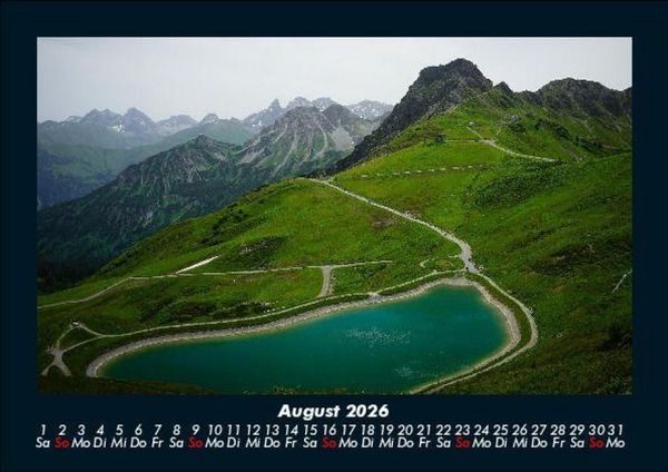Produktbild: Wanderlust 2026 Fotokalender DIN A5