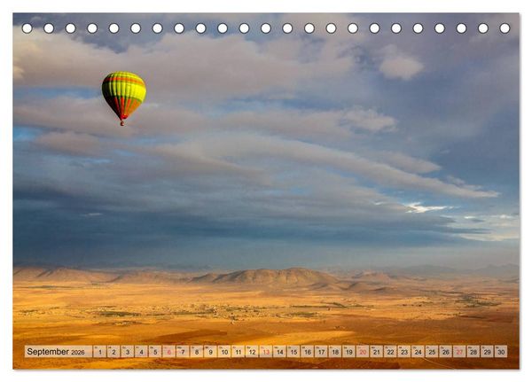 Produktbild: Marokko: Marrakesch, Atlas, Sahara, F&egrave;s (Tischkalender 2026 DIN A5 quer), CALVENDO Monatskalender