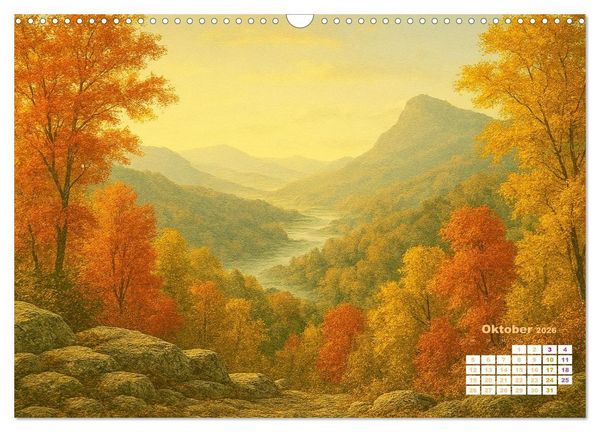 Produktbild: Im Licht der Sehnsucht - Romantische Landschaften (Wandkalender 2026 DIN A3 quer), CALVENDO Monatskalender