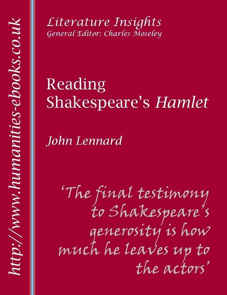 Produktbild: Reading Shakespeare's Hamlet