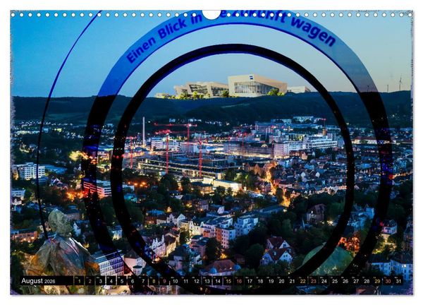 Produktbild: Jena attraktiv (Wandkalender 2026 DIN A3 quer), CALVENDO Monatskalender
