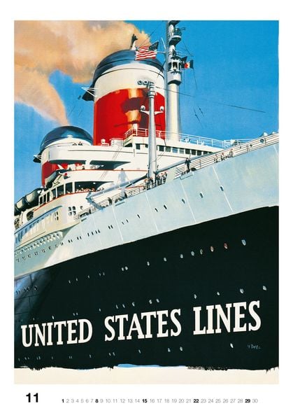 Produktbild: Historische Schiffsplakate 2026