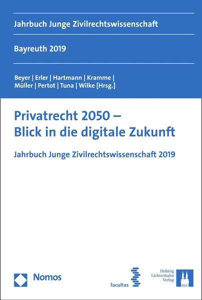Produktbild: Privatrecht 2050 - Blick in die digitale Zukunft