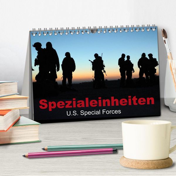 Produktbild: Spezialeinheiten &bull; U.S. Special Forces (Tischkalender 2026 DIN A5 quer), CALVENDO Monatskalender