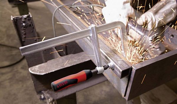 Produktbild: Bessey GZ40-12-2K Tiefspann-Schraubzwinge Spann-Weite (max.):400 mm Ausladungs-Ma&szlig;e:120 mm
