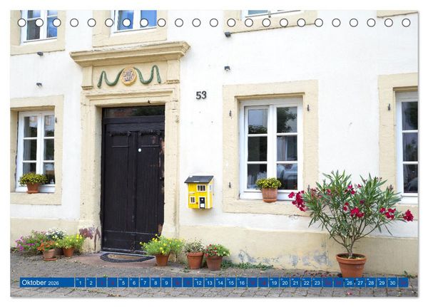 Produktbild: Idyllisches Saarburg (Tischkalender 2026 DIN A5 quer), CALVENDO Monatskalender