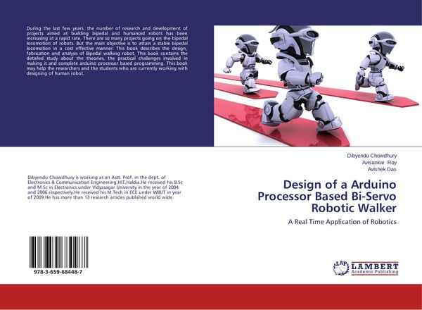 Produktbild: Design of a Arduino Processor Based Bi-Servo Robotic Walker
