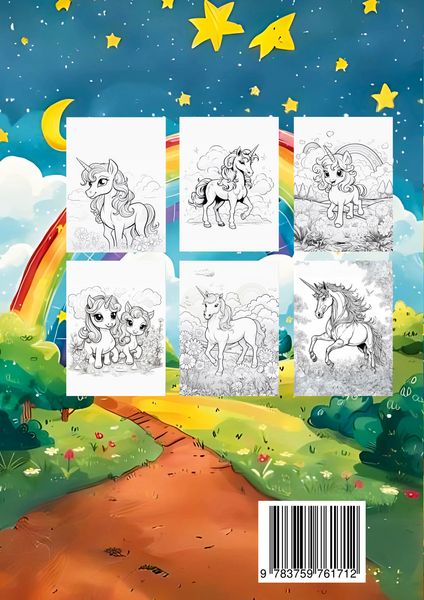 Produktbild: Das gro&szlig;e Einhorn Malbuch