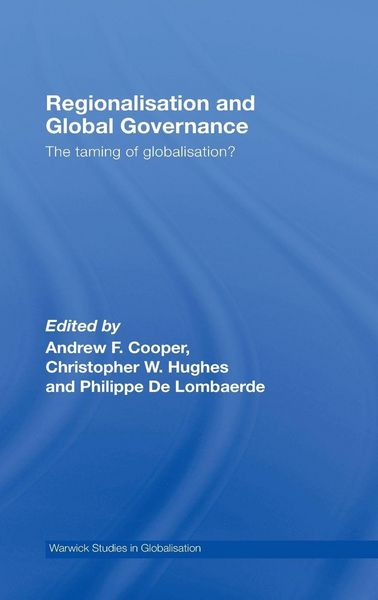 Produktbild: Regionalisation and Global Governance