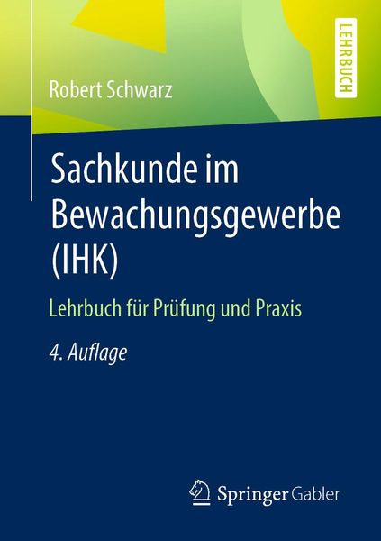 Produktbild: Sachkunde im Bewachungsgewerbe (IHK)