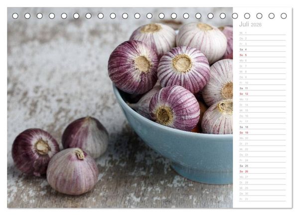 Produktbild: K&uuml;chenkalender 2026 (Tischkalender 2026 DIN A5 quer), CALVENDO Monatskalender