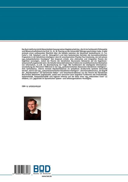 Produktbild: Das Subsymbolische Paradigma Paul Smolensky's Vor dem Hintergrund der Symbolismus Vs. Konnektionismus Debatte