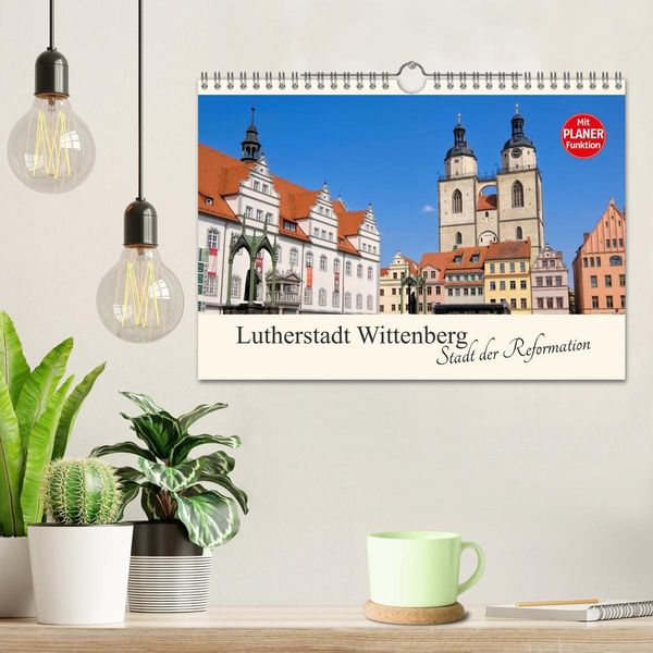 Produktbild: Lutherstadt Wittenberg - Stadt der Reformation (Wandkalender 2026 DIN A4 quer), CALVENDO Monatskalender