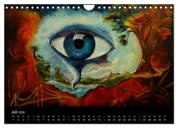 Produktbild: Dimensionen (Wandkalender 2026 DIN A4 quer), CALVENDO Monatskalender