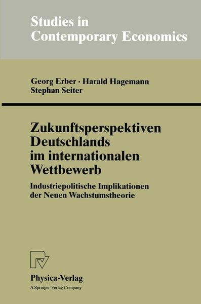 Produktbild: Zukunftsperspektiven Deutschlands im internationalen Wettbewerb