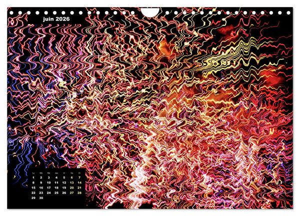 Produktbild: Cascade de couleurs (Calendrier mural 2026 DIN A4 vertical), CALVENDO calendrier mensuel