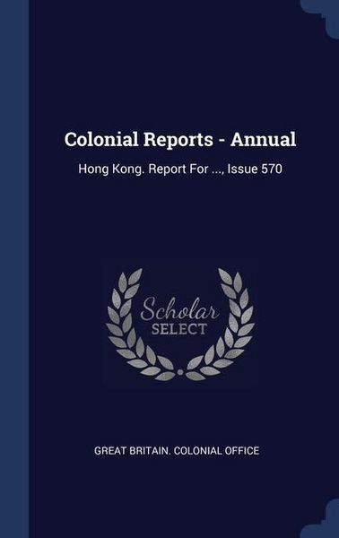 Produktbild: Colonial Reports - Annual