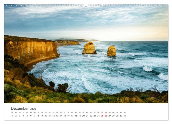 Produktbild: Faszination Australien - Impressionen vom Land Down Under (Wandkalender 2026 DIN A2 quer), CALVENDO Monatskalender