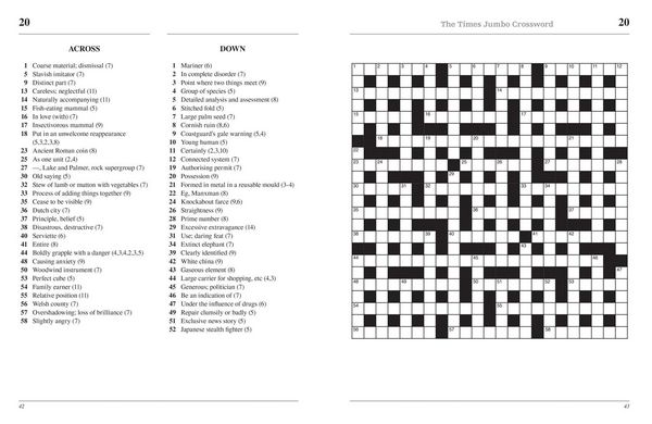 Produktbild: Times 2 Jumbo Xword 19 Pb