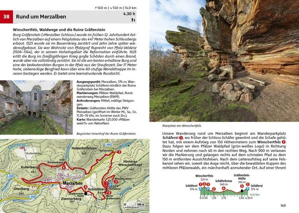 Produktbild: ROTHER Wanderf&uuml;hrer Pf&auml;lzerwald und Deutsche Weinstra&szlig;e