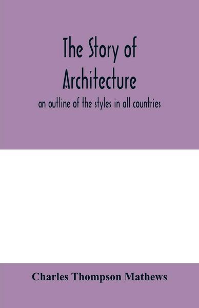 Produktbild: The story of architecture